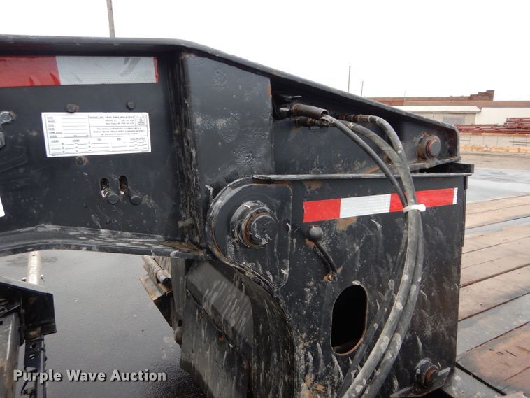 image for item DM0635 1996 Trail King TK1000HDG  lowboy equipment trailer