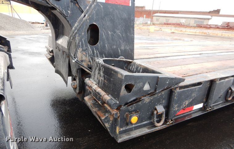 image for item DM0635 1996 Trail King TK1000HDG  lowboy equipment trailer