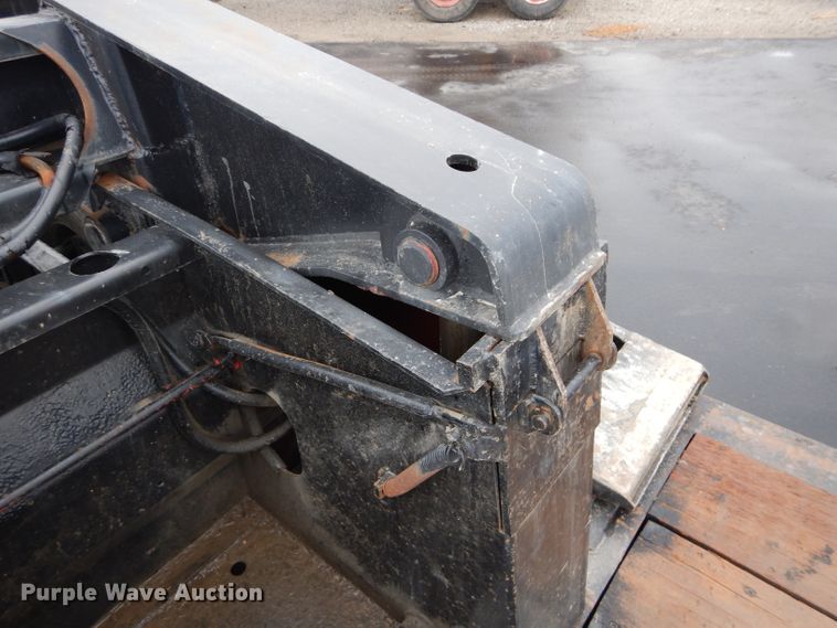 image for item DM0635 1996 Trail King TK1000HDG  lowboy equipment trailer