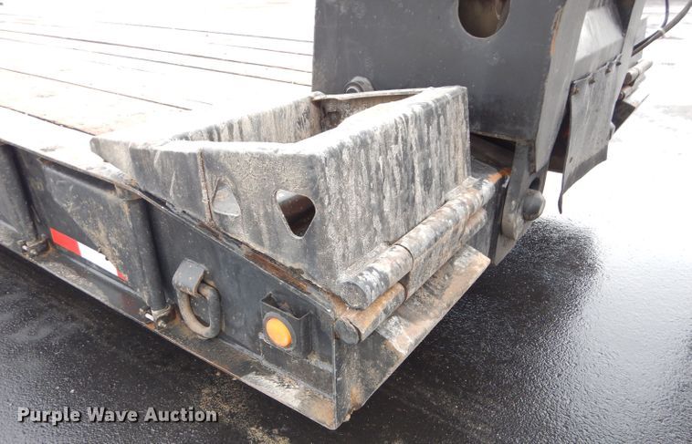 image for item DM0635 1996 Trail King TK1000HDG  lowboy equipment trailer