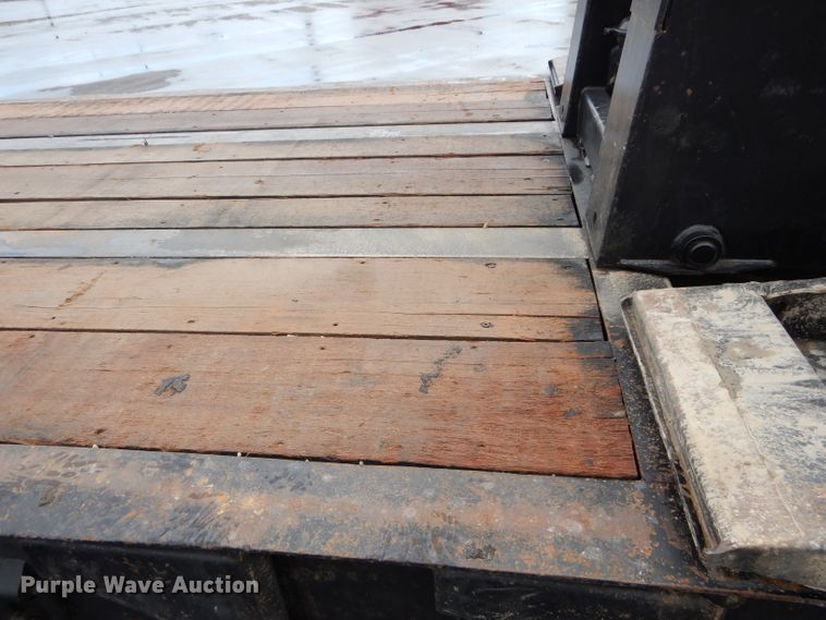 image for item DM0635 1996 Trail King TK1000HDG  lowboy equipment trailer