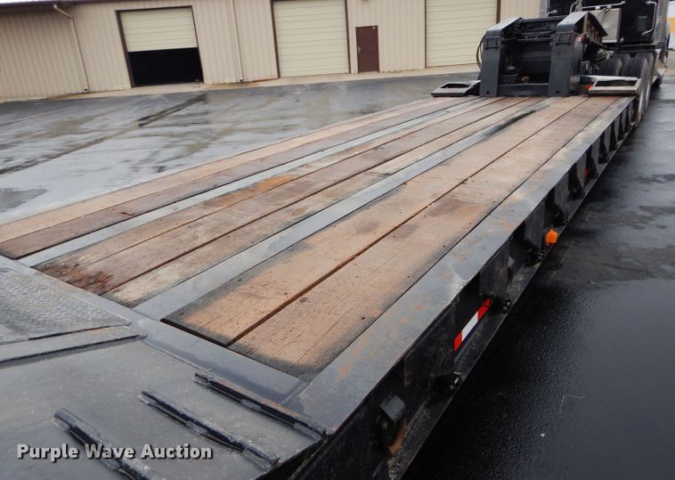 image for item DM0635 1996 Trail King TK1000HDG  lowboy equipment trailer