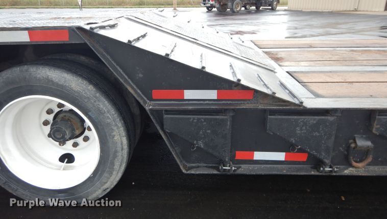 image for item DM0635 1996 Trail King TK1000HDG  lowboy equipment trailer