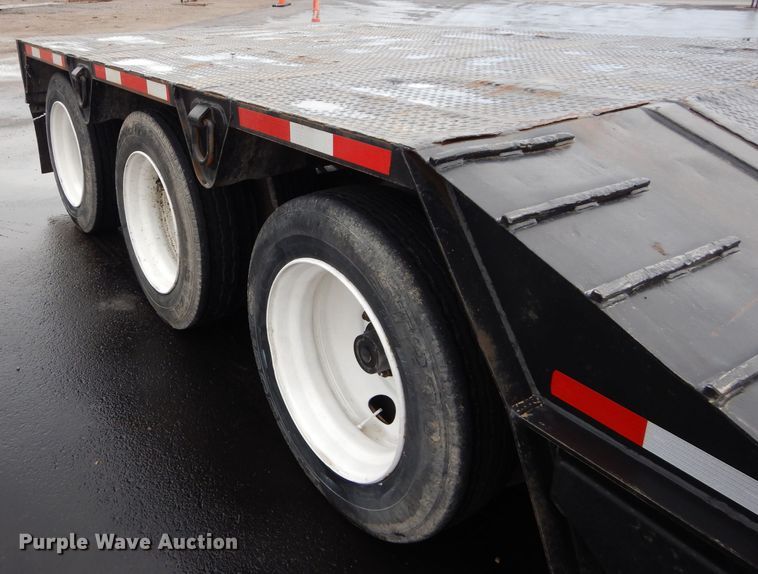 image for item DM0635 1996 Trail King TK1000HDG  lowboy equipment trailer