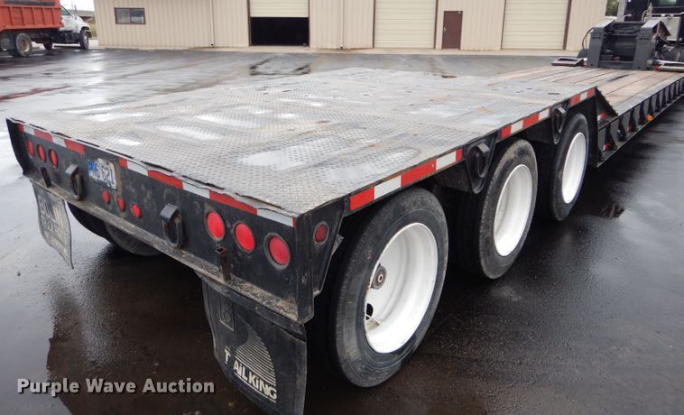 image for item DM0635 1996 Trail King TK1000HDG  lowboy equipment trailer