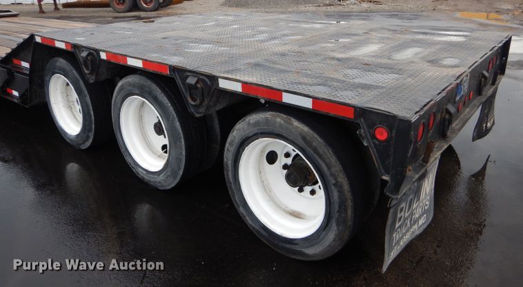 image for item DM0635 1996 Trail King TK1000HDG  lowboy equipment trailer