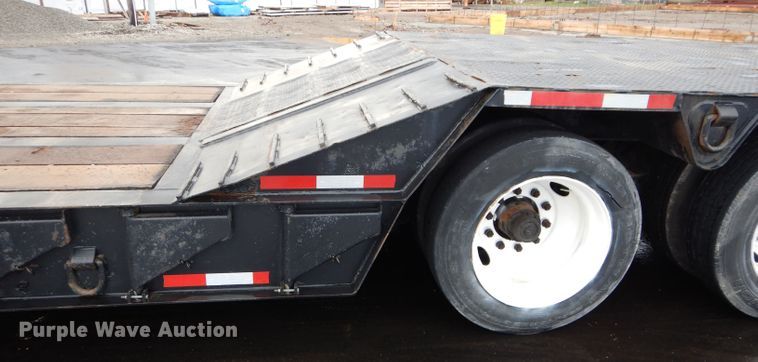 image for item DM0635 1996 Trail King TK1000HDG  lowboy equipment trailer