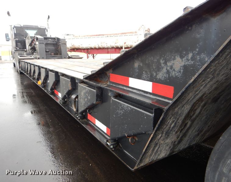 image for item DM0635 1996 Trail King TK1000HDG  lowboy equipment trailer