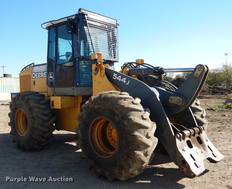 image for item DM0652 2005 John Deere 544J  wheel loader