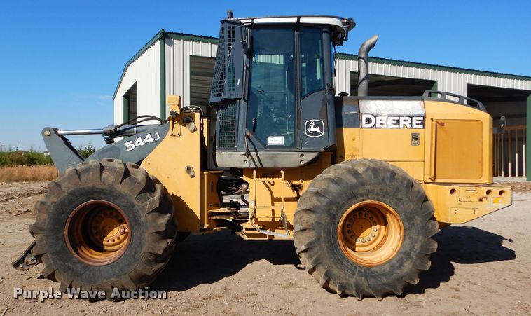 image for item DM0652 2005 John Deere 544J  wheel loader