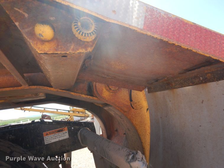 image for item DM5250 1990 Trail King  lowboy equipment trailer