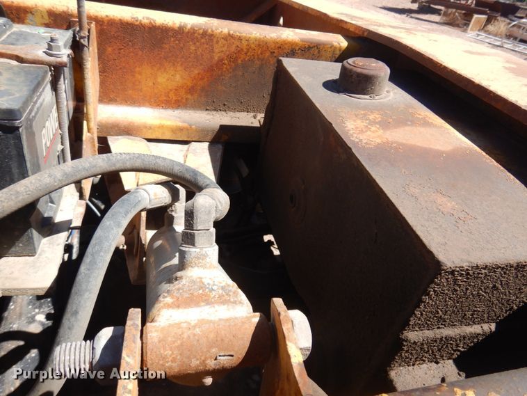 image for item DM5250 1990 Trail King  lowboy equipment trailer