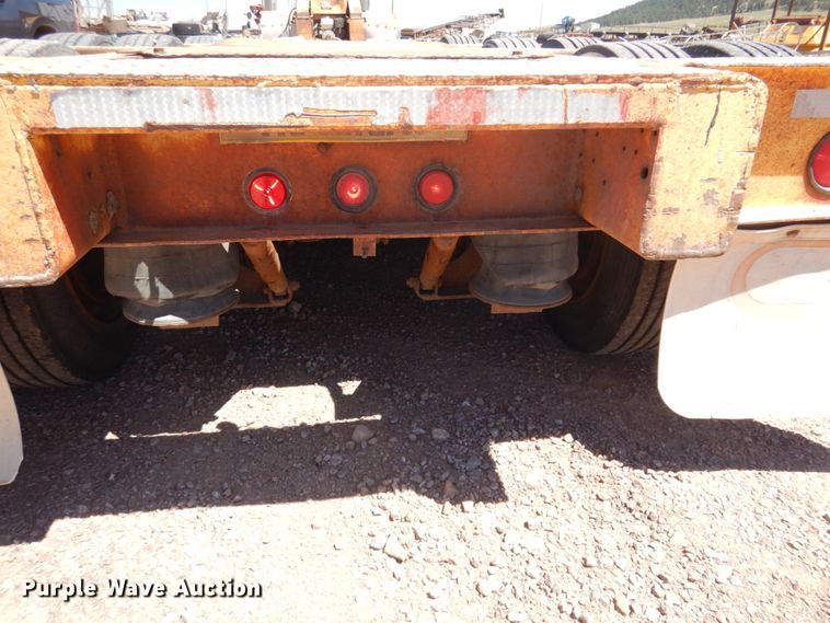 image for item DM5250 1990 Trail King  lowboy equipment trailer