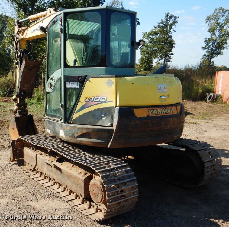 image for item DN6509 2006 Yanmar SV100  mini excavator