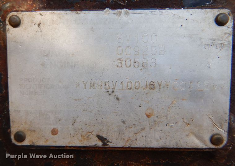 image for item DN6509 2006 Yanmar SV100  mini excavator