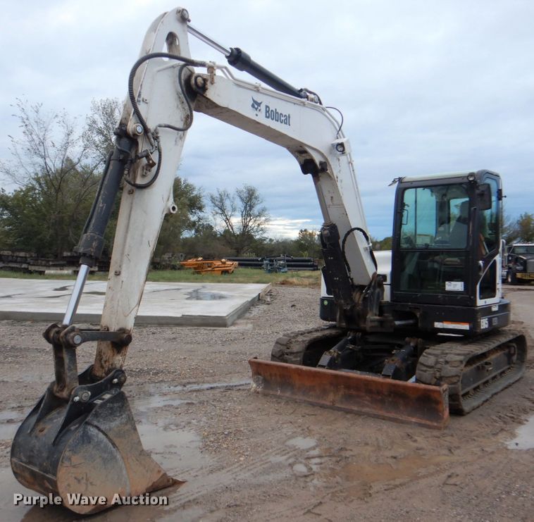 image for item DN6527 2016 Bobcat E85  mini excavator