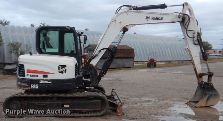 image for item DN6527 2016 Bobcat E85  mini excavator