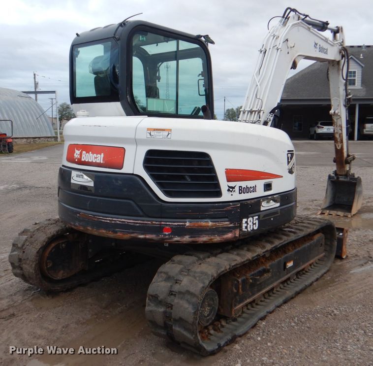 image for item DN6527 2016 Bobcat E85  mini excavator