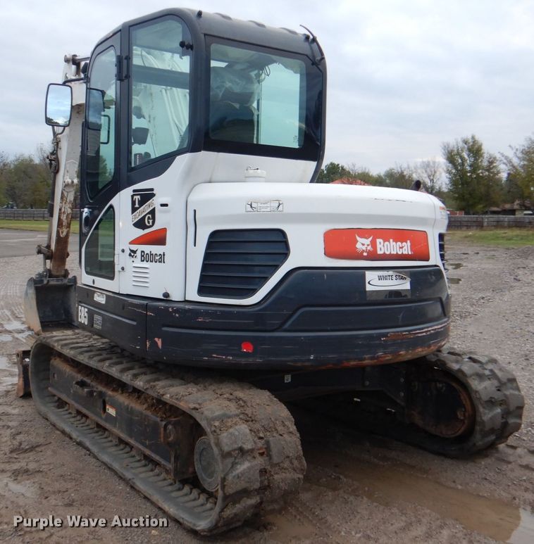 image for item DN6527 2016 Bobcat E85  mini excavator