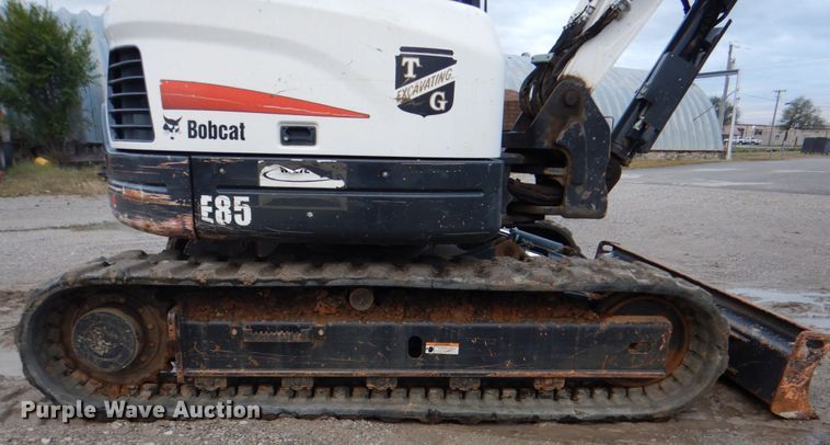 image for item DN6527 2016 Bobcat E85  mini excavator