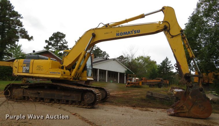 image for item DN7775 2004 Komatsu PC270LC-7L  excavator