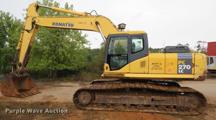 image for item DN7775 2004 Komatsu PC270LC-7L  excavator