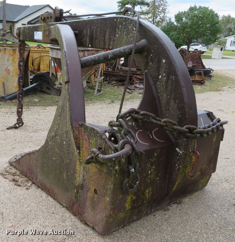 image for item DN7790 Shop built 61" W drag line bucket