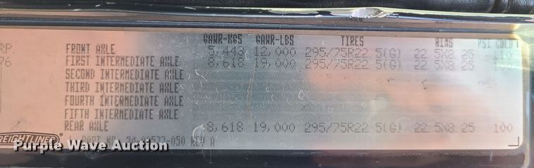 image for item EZ9180 1996 Freightliner FLD112  dump truck