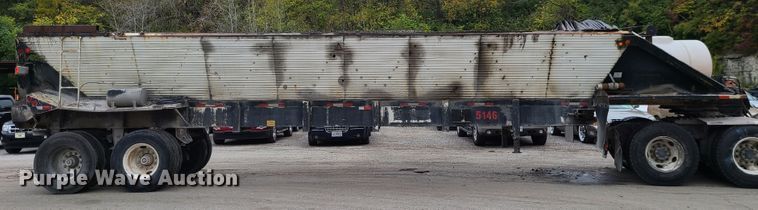 image for item GO9454 1989 Red River  live bottom trailer