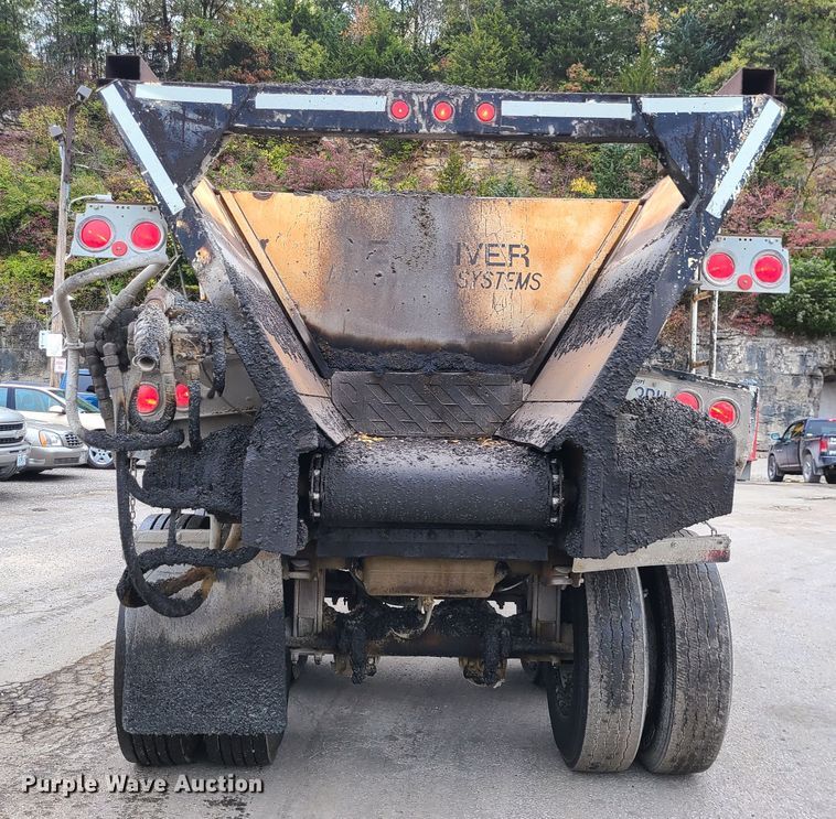 image for item GO9454 1989 Red River  live bottom trailer