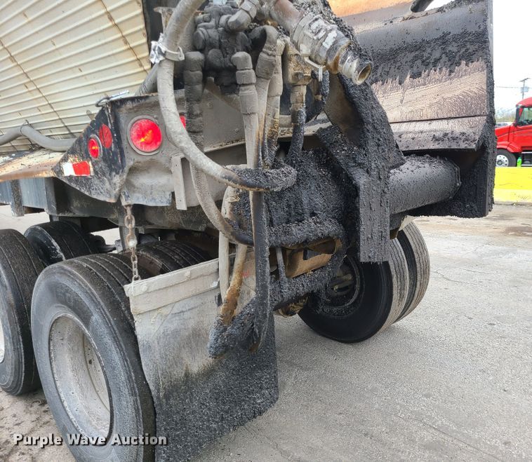 image for item GO9454 1989 Red River  live bottom trailer