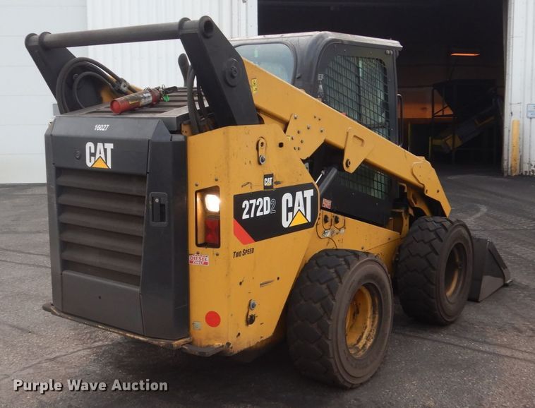 image for item HI9917 2015 Caterpillar 272D2  skid steer loader
