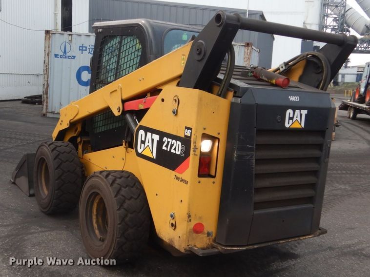image for item HI9917 2015 Caterpillar 272D2  skid steer loader