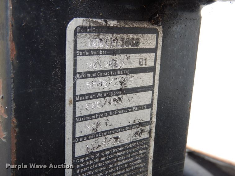 image for item HI9918 48" L skid steer forks