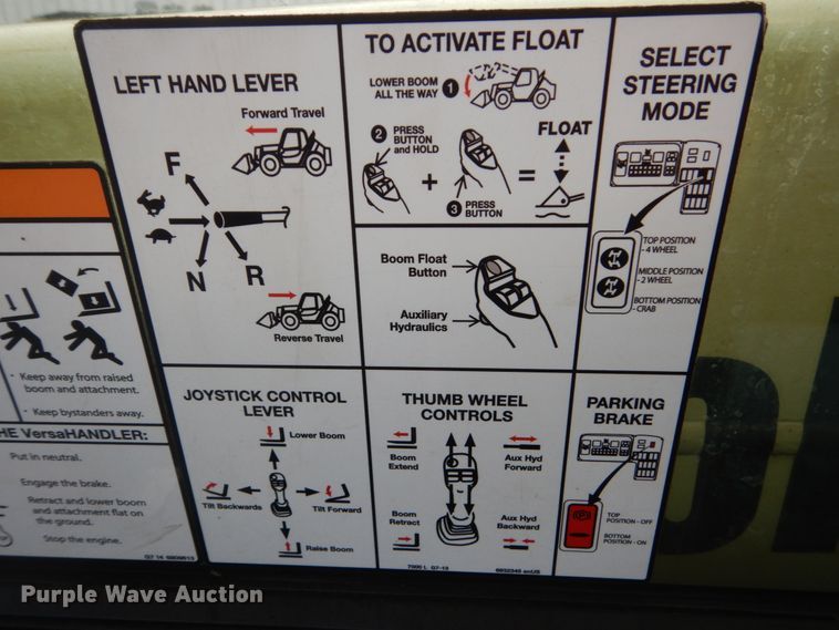 image for item HI9919 2014 Bobcat V417  telehandler
