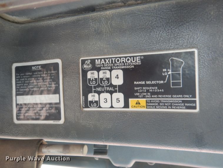 image for item HU9306 1994 Mack DM6900  ready mix truck