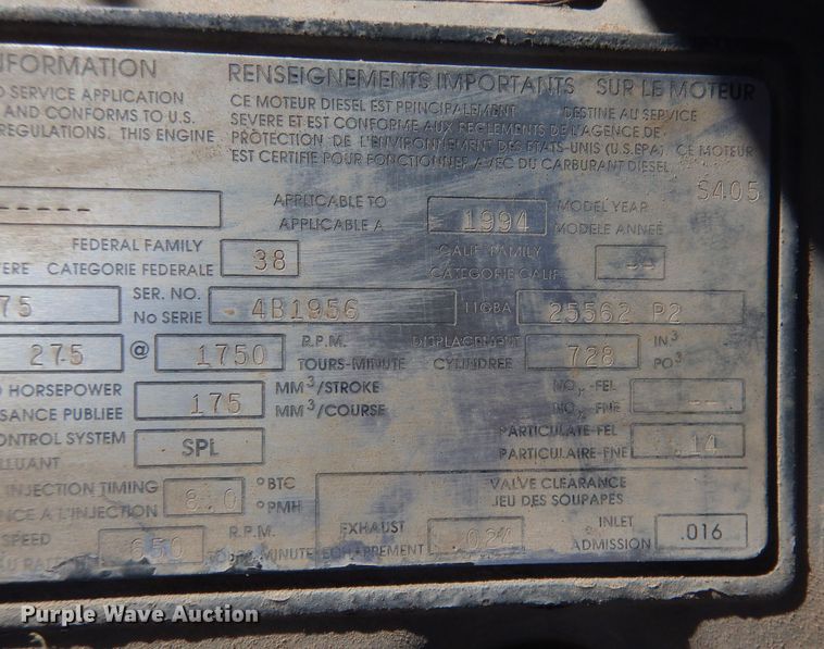 image for item HU9306 1994 Mack DM6900  ready mix truck