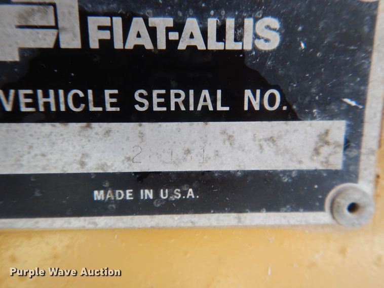 image for item HU9309 Fiat-Allis 21C  dozer