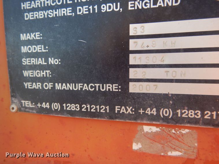 image for item HU9310 2007 Extec S3  screening plant