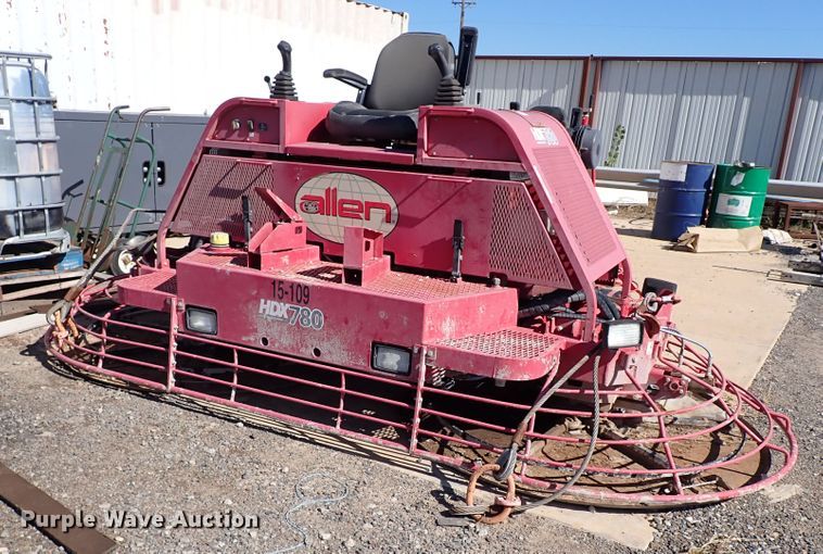 image for item IC9537 Allen HDX780  power trowel