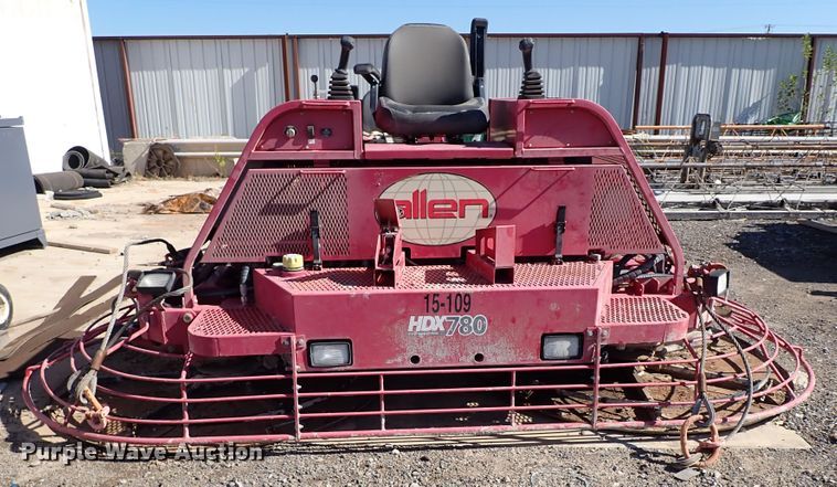 image for item IC9537 Allen HDX780  power trowel