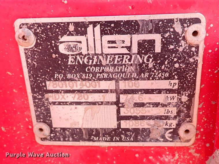 image for item IC9537 Allen HDX780  power trowel