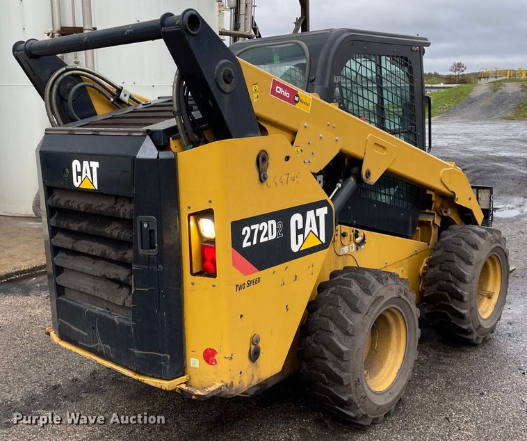image for item IK9594 2015 Caterpillar 272D2  skid steer loader
