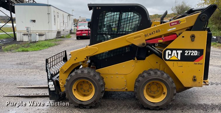 image for item IK9594 2015 Caterpillar 272D2  skid steer loader