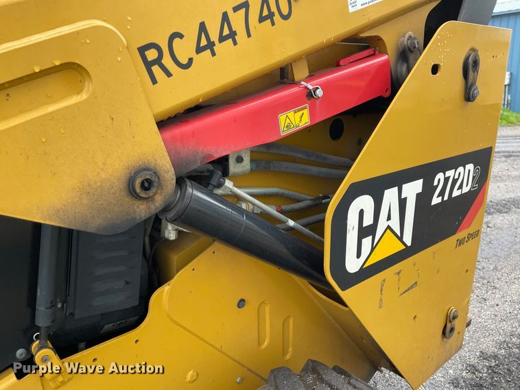 image for item IK9594 2015 Caterpillar 272D2  skid steer loader
