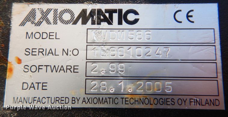 image for item IM9513 2004 Movax SSP100  pile driver