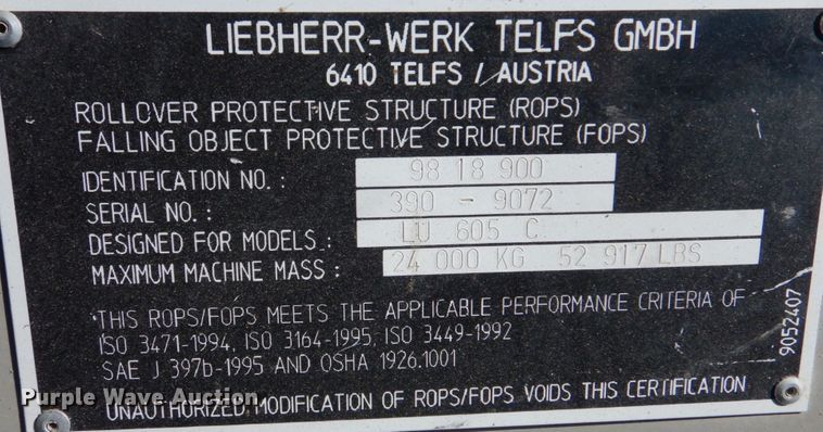 image for item IM9514 2007 John Deere 605C  track loader