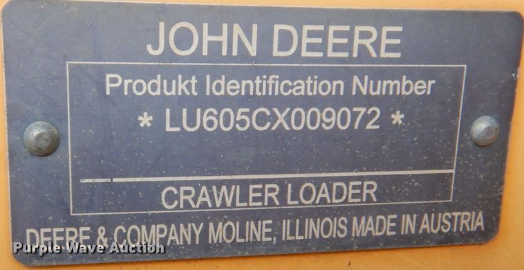 image for item IM9514 2007 John Deere 605C  track loader