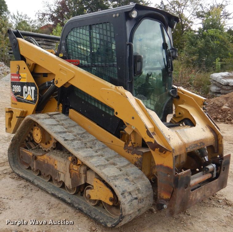 image for item IM9519 2014 Caterpillar 289D  tracked skid steer loader