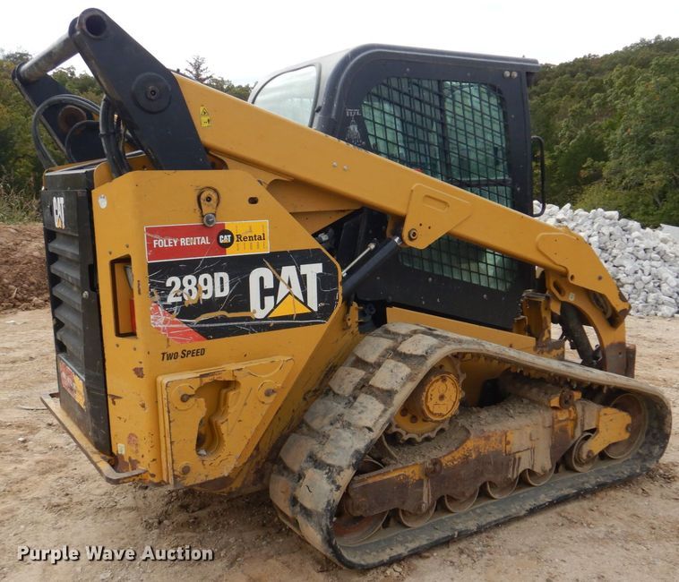 image for item IM9519 2014 Caterpillar 289D  tracked skid steer loader